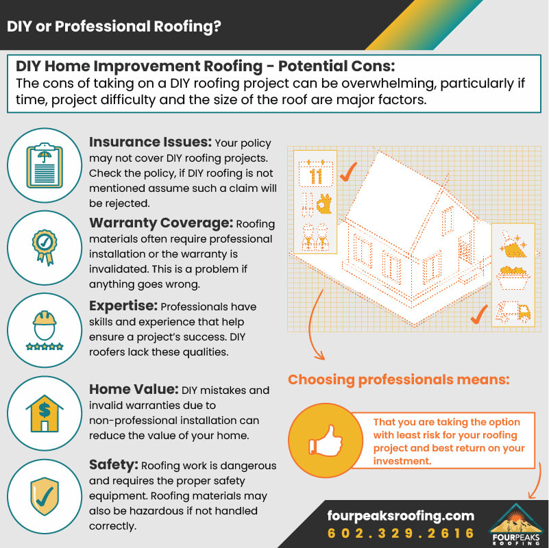 DIY or Professional Roofing in Phoenix?